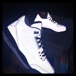 Air Jordan’s 5lab3 3m silver men 9.5